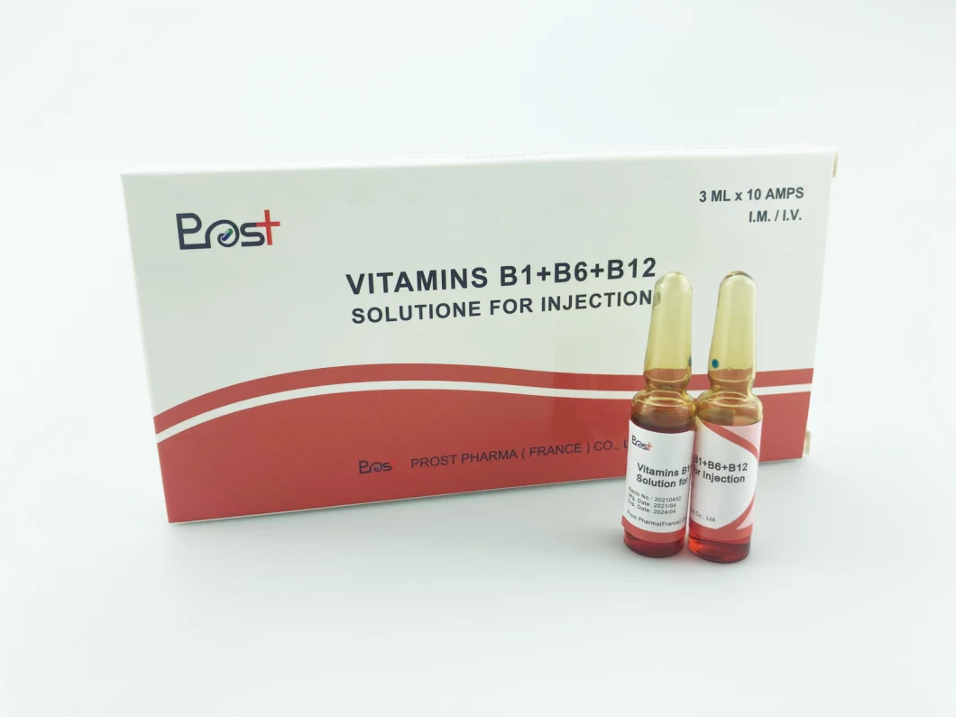 Water-Soluble Vitamin Injection Vitamin B1 B6 B12